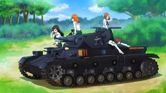 Anime anime girls school uniforms tanks girls und panzer 