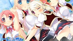 Anime anime girls seifuku underwear panties mirai