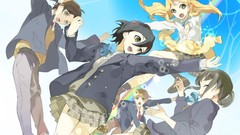 Anime anime girls seifuku Yaegashi Taichi Kokoro Connect Nagase 