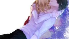 Anime anime girls shingeki no kyojin christa renz Ymir 