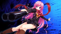 Anime anime girls shinigami no testament mukougaoka kana visual 