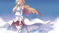 Anime anime girls sword art online yuuki asuna