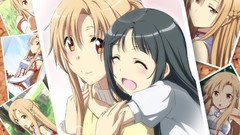 Anime anime girls sword art online yuuki asuna Yui-MHCP001