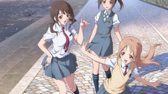 Anime anime girls tari tari Miyamoto Konatsu Okita Sawa Sakai 