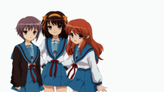 Anime anime girls the melancholy of haruhi suzumiya nagato yuki