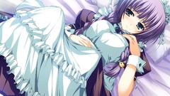 Anime anime girls tomose shunsaku akatsuki no goei