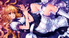 Anime anime girls touhou kirisame marisa an2a