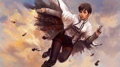 Anime anime girls trigun western gunslinger meryl strife 