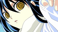 Anime anime girls yellow eyes nurarihyon no mago Yuki Onna