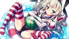 Anime anime girls Yuu kantai collection Shimakaze