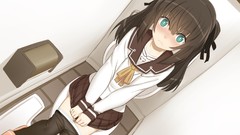 Anime artwork shino toilets