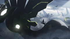 Anime Asteroid (artist) Pokémon Zygarde flygon Aerodactyl