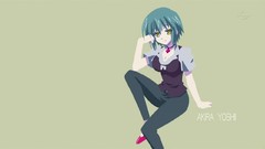 Anime baka to test to shoukanjuu Simple Background Yoshii Akira