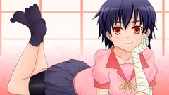 Anime bakemonogatari kanbaru suruga bike shorts