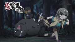 Anime Bears anime girls Binbougami Ga!