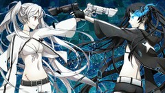 Anime black rock shooter White Rock Shooter