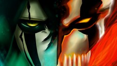 Anime bleach kurosaki ichigo Espada Vasto Lorde splitting orange