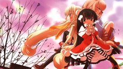 Anime blondes anime girls black hair kokonoe rin kodomo no 