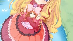 Anime blondes anime girls blue eyes The World God Only Knows 