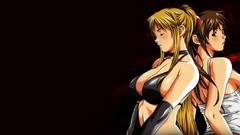 Anime blondes anime girls brunettes hentai Bible Black Kurumi 