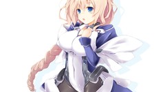 Anime blondes blue eyes Kyoukai Senjou no Horizon Mary Stuart