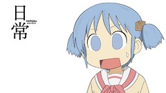 Anime blue hair anime girls blue eyes school uniforms Simple 