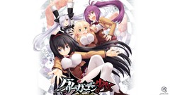 Anime blush long hair anime girls seifuku Gleam Garden no 