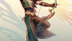 Anime bo artwork Archers fantasy art bow (weapon) Rohan