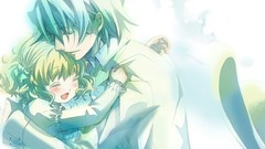 Anime boys white hair