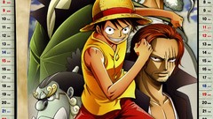Anime Calendar monkey d luffy shanks One Piece (anime) rayleigh