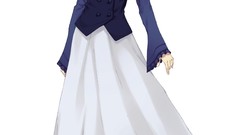 Anime Caucasus artwork Simple Background Kara no Shoujo