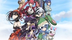 Anime Characters date a live tokisaki kurumi Tobiichi Origami 