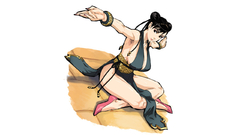 Anime chun li looking