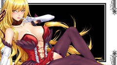 Anime cleavage monogatari-series nisemonogatari zucchini oshino 