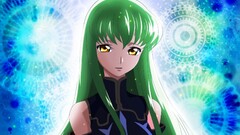 Anime code geass anime girls C.C. (Code Geass) green hair