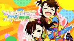 Anime colors multicolor anime girls idolmaster futami mami 