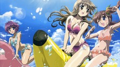 Anime Cover Beaches nogizaka haruka no himitsu bikini Hidan