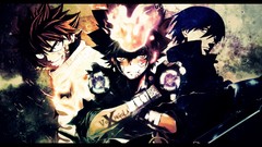 Anime darker than black fairy tail hei Dragneel Natsu 