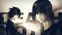 Anime death note Lawliet L Yagami Light anime boys