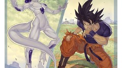Anime Dragon Ball Z goku Frieza