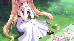 Anime dress blondes heterochromia ikegami akane hoshiful 