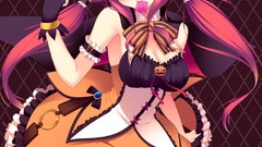 Anime dress hats Halloween condoms anime girls blue eyes 