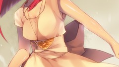 Anime dress red eyes redheads magi the labyrinth of magic 