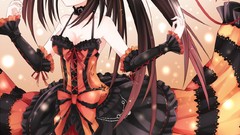 Anime dress smiling anime girls gothic lolita lolita fashion 