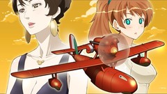 Anime earrings anime girls seaplane Porco Rosso studio ghibli