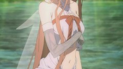 Anime elves anime girls brunettes pointy ears sword art online 