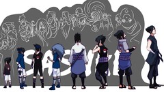 Anime Evolution uchiha sasuke naruto shippuden Doodle curse mark