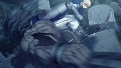 Anime fight master saber blondes fate stay night artwork fate 