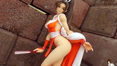 Anime figurines anime girls king of fighters toys (children) 
