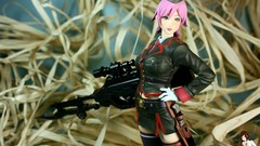 Anime figurines anime girls toys (children) PVC Shuraki Trinity 